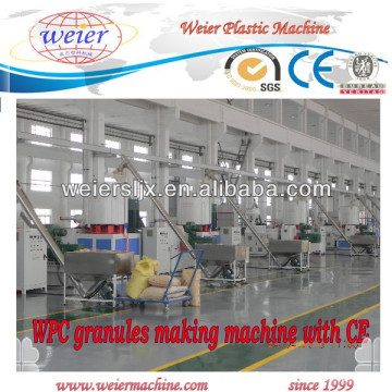 Ligne de machine de granulation Enviromental WPC